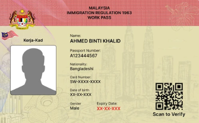 Kerja-Kad Physical Card